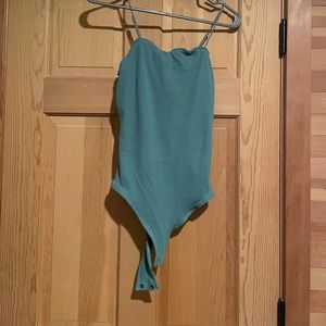 Green bodysuit